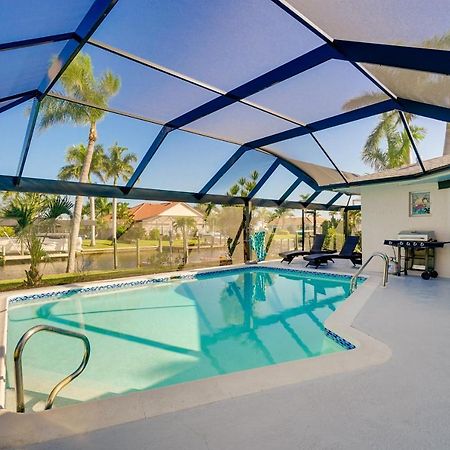 Waterfront Cape Coral Home With Private Pool! Eksteriør billede