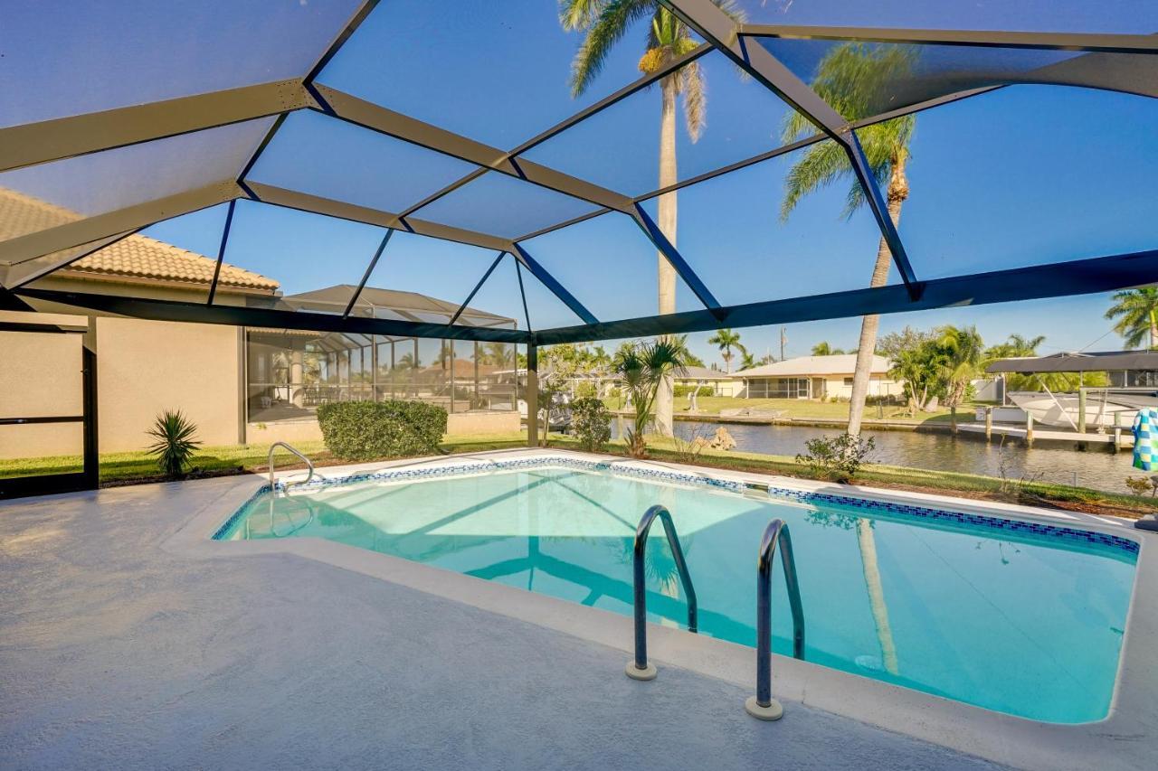 Waterfront Cape Coral Home With Private Pool! Eksteriør billede