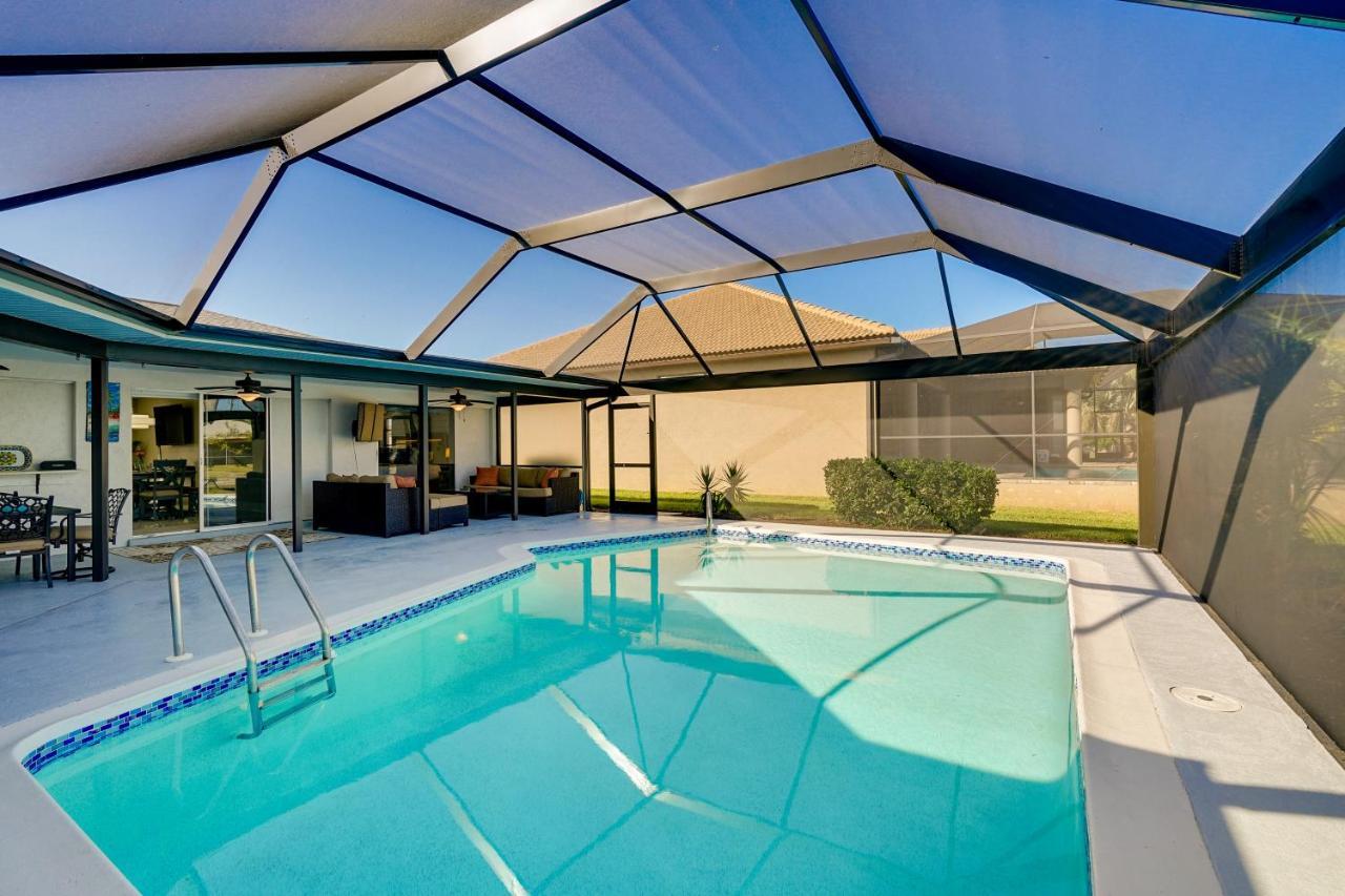 Waterfront Cape Coral Home With Private Pool! Eksteriør billede