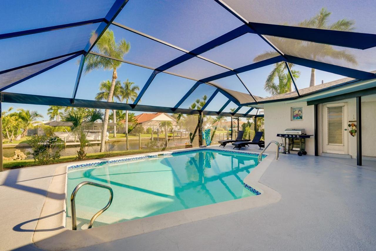 Waterfront Cape Coral Home With Private Pool! Eksteriør billede